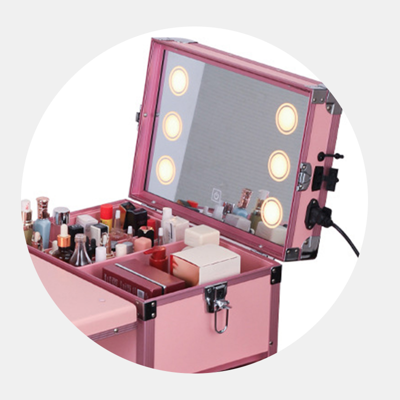 Built-in LED Lighted Mirror