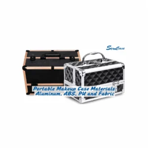 Materiali per astuccio porta trucchi portatile