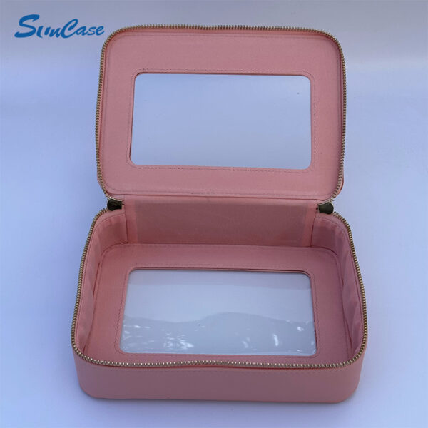 Clear PVC Window Cosmetic Bag (3) Clear PVC Window Cosmetic Bag (3)