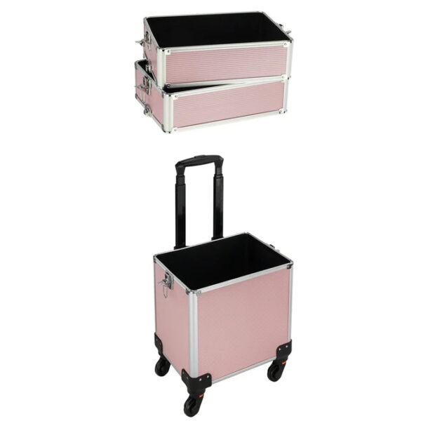 rolling makeup train case (4) rolling makeup train case (4)