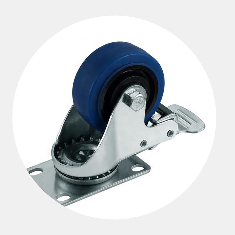 4-inch Dual-Axle Brake Wheels