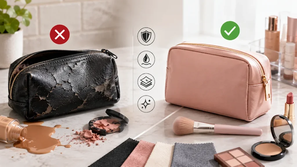 Material Choice Defines Makeup Bag Quality