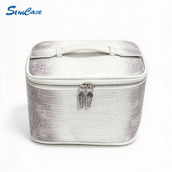 Bolsa de Maquiagem com Padrão Crocodilo Himalaya (4) Bolsa de Maquiagem com Padrão Crocodilo Himalaya (4)
