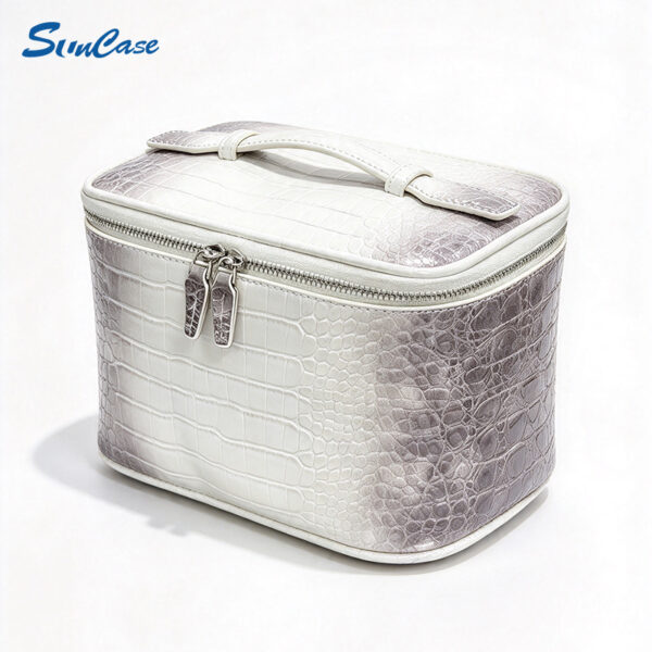 Bolsa de Maquiagem com Padrão Crocodilo Himalaya (5) Bolsa de Maquiagem com Padrão Crocodilo Himalaya (5)